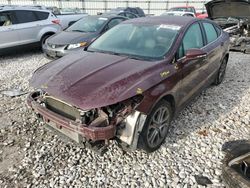 Salvage cars for sale at Cahokia Heights, IL auction: 2017 Ford Fusion SE