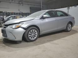 Salvage cars for sale at Candia, NH auction: 2017 Toyota Camry LE