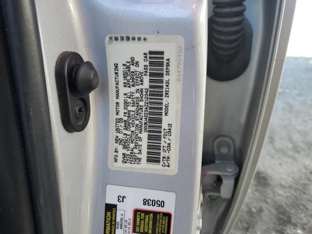 2010 Toyota Corolla Base