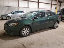 Salvage cars for sale at Pennsburg, PA auction: 2016 Toyota Corolla L