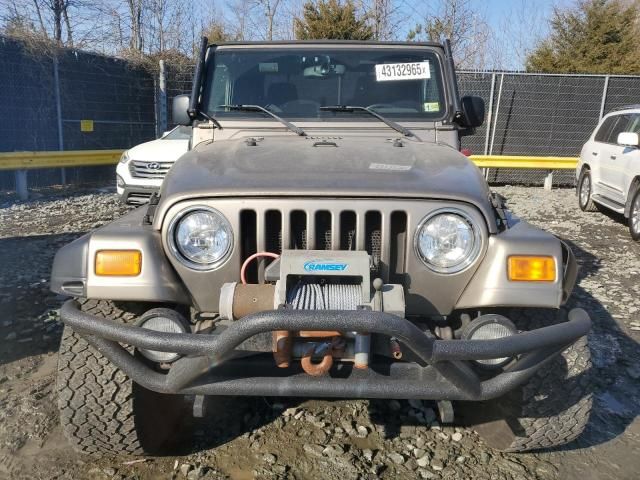 2003 Jeep Wrangler / TJ Rubicon