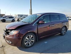 Honda Odyssey Touring salvage cars for sale: 2015 Honda Odyssey Touring