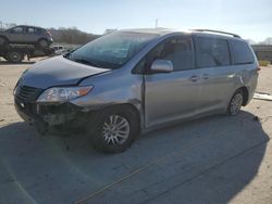 Salvage cars for sale from Copart Lebanon, TN: 2012 Toyota Sienna XLE