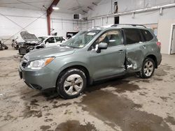 Salvage cars for sale at Center Rutland, VT auction: 2016 Subaru Forester 2.5I Limited