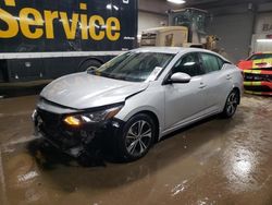 Salvage cars for sale from Copart Elgin, IL: 2022 Nissan Sentra SV