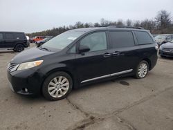 Toyota salvage cars for sale: 2011 Toyota Sienna XLE