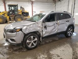 Salvage cars for sale at Center Rutland, VT auction: 2019 Jeep Cherokee Limited