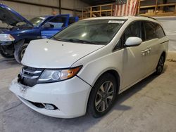 Salvage cars for sale at auction: 2015 Honda Odyssey Touring