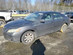 Toyota salvage cars for sale: 2009 Toyota Camry Hybrid