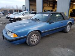 Ford salvage cars for sale: 1989 Ford Mustang LX