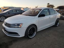 Salvage cars for sale at auction: 2015 Volkswagen Jetta SE