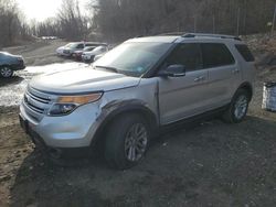 Salvage cars for sale from Copart Marlboro, NY: 2015 Ford Explorer XLT