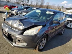 Salvage cars for sale at Spartanburg, SC auction: 2015 Ford Escape SE