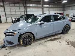 Salvage cars for sale at Des Moines, IA auction: 2024 Honda Civic Sport Touring