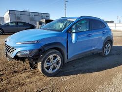 Salvage cars for sale at Bismarck, ND auction: 2022 Hyundai Kona SEL