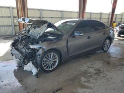 Salvage vehicles for parts for sale at auction: 2019 Infiniti Q50 Luxe