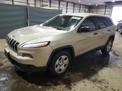 Salvage cars for sale at Columbia Station, OH auction: 2014 Jeep Cherokee Sport