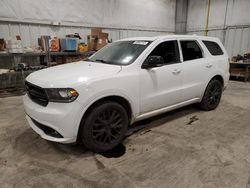 Salvage cars for sale at Milwaukee, WI auction: 2016 Dodge Durango Limited