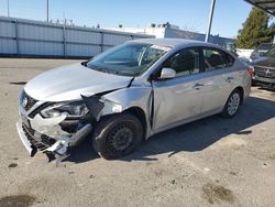 Salvage cars for sale at auction: 2018 Nissan Sentra S