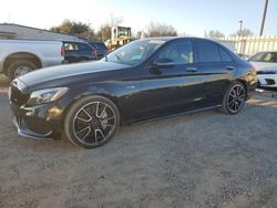 Vehiculos salvage en venta de Copart Sacramento, CA: 2018 Mercedes-Benz C 43 4matic AMG