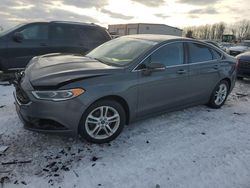 Salvage cars for sale at Wayland, MI auction: 2018 Ford Fusion SE