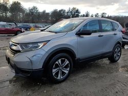 Salvage cars for sale at Mendon, MA auction: 2018 Honda CR-V LX