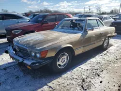 Mercedes-Benz salvage cars for sale: 1983 Mercedes-Benz 380 SL