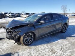 Ford salvage cars for sale: 2017 Ford Fusion SE