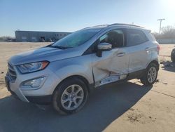 Ford Ecosport salvage cars for sale: 2019 Ford Ecosport SE