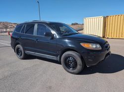 Salvage cars for sale from Copart Anthony, TX: 2009 Hyundai Santa FE GLS