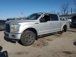 Salvage cars for sale from Copart Bridgeton, MO: 2016 Ford F150 Supercrew