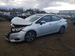 Salvage cars for sale at New Britain, CT auction: 2021 Nissan Versa SV