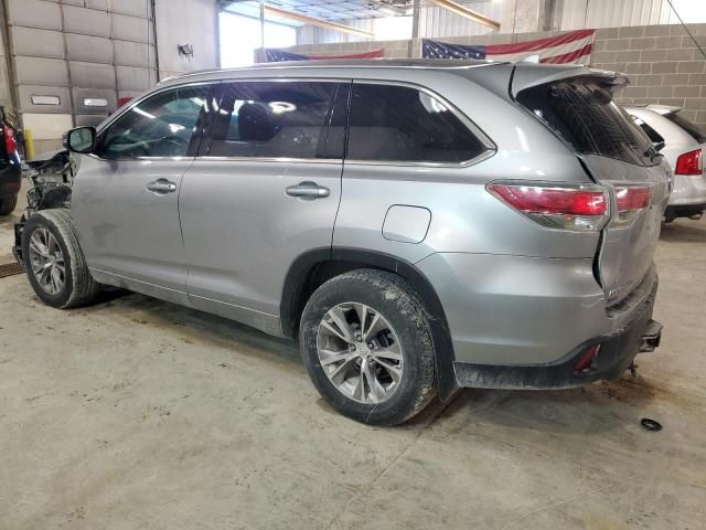 2014 Toyota Highlander XLE