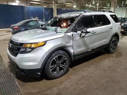 Ford Explorer salvage cars for sale: 2013 Ford Explorer Sport