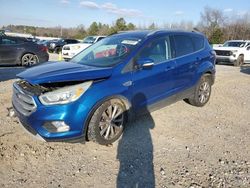 Salvage cars for sale at Memphis, TN auction: 2017 Ford Escape Titanium