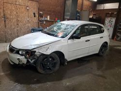 Salvage cars for sale at Ebensburg, PA auction: 2008 Subaru Impreza 2.5I