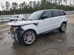 Salvage cars for sale at Harleyville, SC auction: 2015 Land Rover Range Rover Sport SC