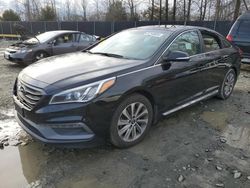 Hyundai salvage cars for sale: 2017 Hyundai Sonata Sport