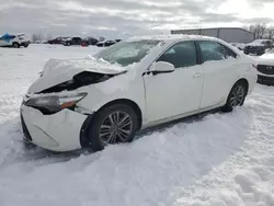 Salvage cars for sale at Wayland, MI auction: 2016 Toyota Camry LE