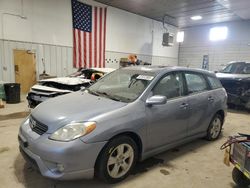 Toyota salvage cars for sale: 2005 Toyota Corolla Matrix XR