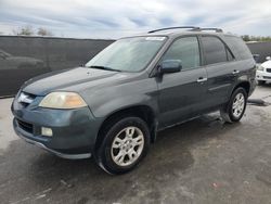 Acura mdx salvage cars for sale: 2005 Acura MDX Touring