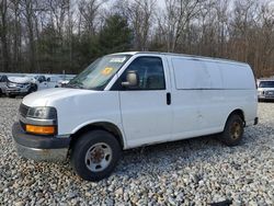 Salvage trucks for sale at West Warren, MA auction: 2015 Chevrolet Express G3500