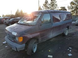 Salvage cars for sale at Denver, CO auction: 2005 Ford Econoline E350 Super Duty Van