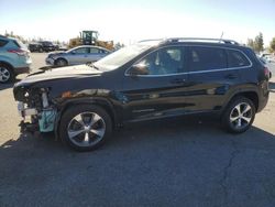 Salvage cars for sale from Copart Rancho Cucamonga, CA: 2020 Jeep Cherokee Limited