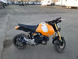 Salvage motorcycles for sale at Woodburn, OR auction: 2024 Honda Grom 125