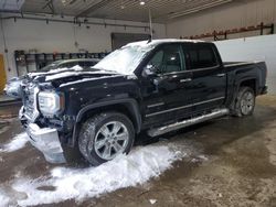 Salvage cars for sale at Candia, NH auction: 2017 GMC Sierra K1500 SLT