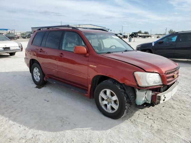 2003 Toyota Highlander Limited