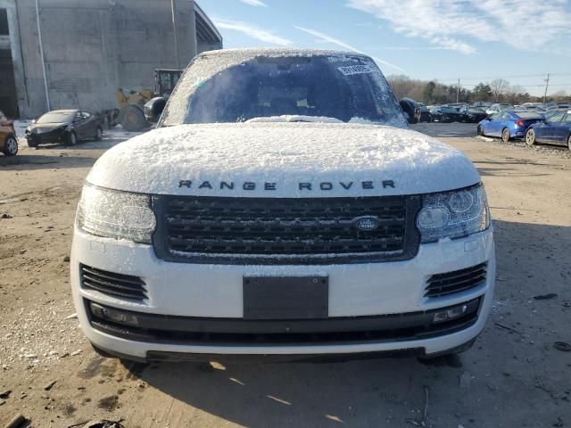 2016 Land Rover Range Rover HSE