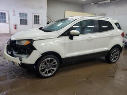 Salvage cars for sale at Davison, MI auction: 2020 Ford Ecosport Titanium