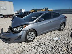 Salvage cars for sale from Copart Temple, TX: 2016 Hyundai Elantra SE